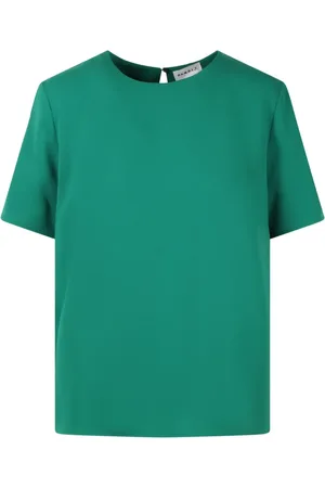 P.A.R.O.S.H. T-Shirts, female, , M, Stitch Detail Short Sleeve Blouse