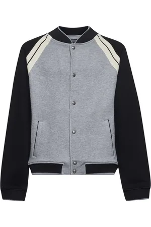 Palm Angels Bomber Jackets, male, , M, Bomber Jacket with Striped Tape