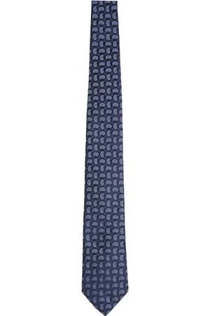 Etro Ties, male, , ONE SIZE, Silk Paisley Jacquard Tie