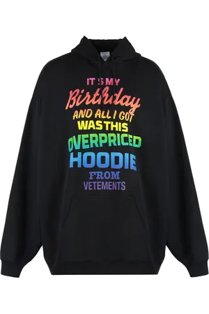 Vetements Printed Unisex Hoodie