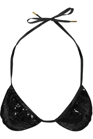 Tom Ford Sequin Triangle Bra Adjustable Straps