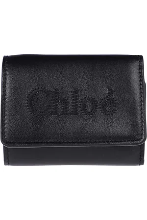 Chloé Wallets & Cardholders, female, , ONE SIZE, Calf Leather Wallet with Flip-Lock Closure