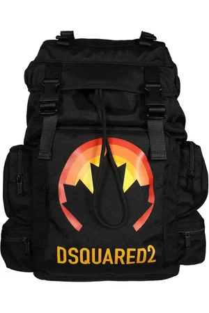 Dsquared2 Backpacks, male, , ONE SIZE, Nylon Backpack with Logo Detail