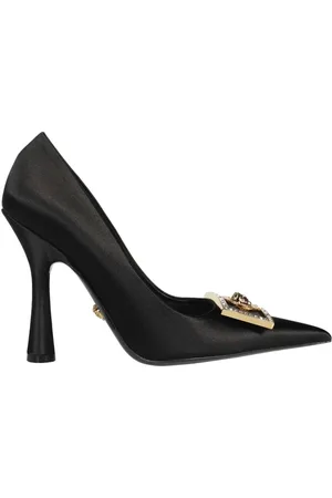 VERSACE Pumps, female, , 4 1/2 UK, Pointy Toe Leather Pumps