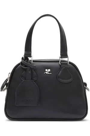 Courrèges Leather Tote Bag