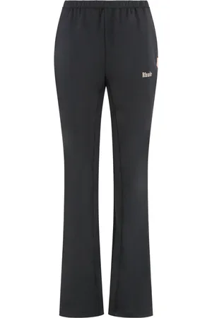 Rhude Wide Trousers, female, , L, Flared Hem Nylon Track Trousers