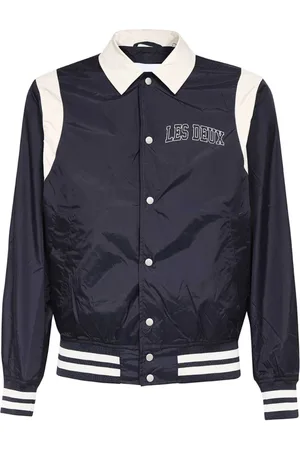 Les Deux Bomber Jackets, male, , XL, Contrast Collar Bomber Jacket