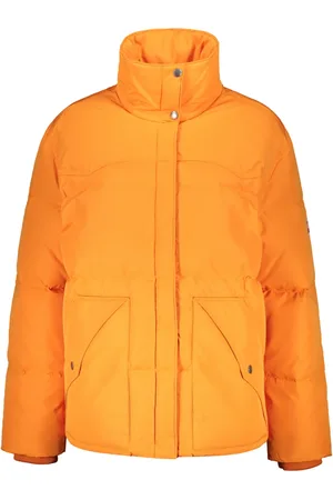 Kenzo Down Jackets, female, , XS, Down Jacket with Zip and Snap Fastening