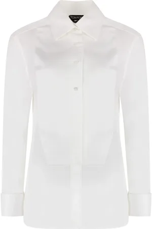 Tom Ford Cotton Shirt Rounded Hem