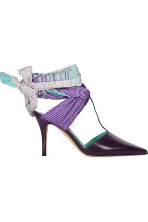 Missoni Pumps, female, , 4 UK, Pointy Toe Heeled Sandals with Lurex