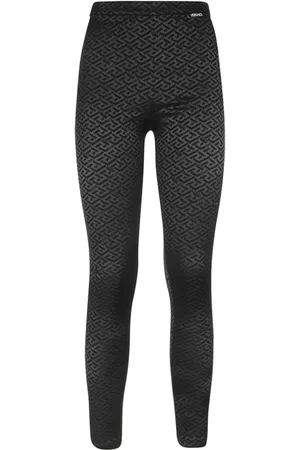 VERSACE Leggings, female, , XS, Printed Leggings with All Over Print