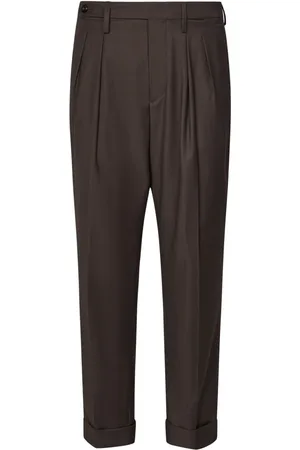 MICHAEL COAL Suit Trousers, male, , W34, Pleated Trousers Aw24