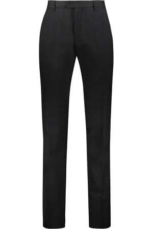 Salvatore Ferragamo Tailored Wool Trousers with Lurex Threads