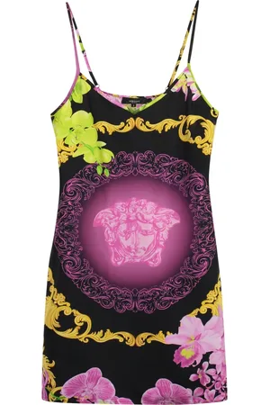 VERSACE Silk Petticoat with Adjustable Straps