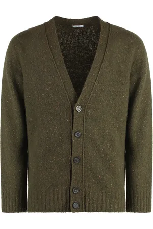 Malo Cashmere Knitwear, male, , 2XL, Heather Effect Cashmere Cardigan