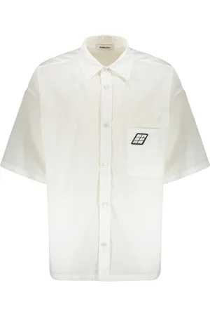 AMBUSH Short Sleeve Shirts, male, , L, Cotton Shirt with Front Pocket