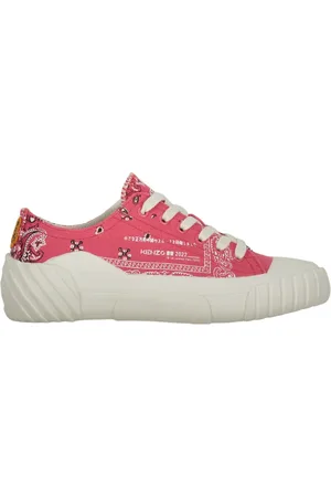 Kenzo Bandana Print Canvas Trainers