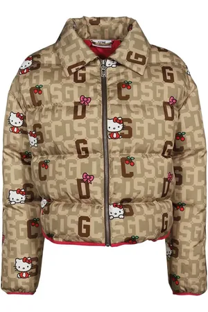 GCDS Monogram Print Down Jacket