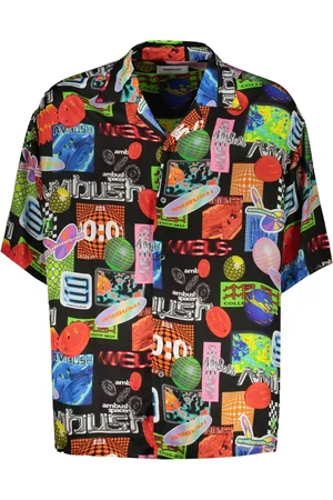 AMBUSH Stylish Viscose Shirt with All-Over Print