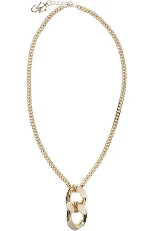 J.W.Anderson Necklaces, female, , ONE SIZE, Pendant Chain Link Necklace