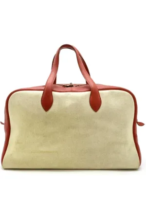 Hermès Pre-owned Weekend Bags, female, , ONE SIZE, Pre-owned Canvas travel-bags