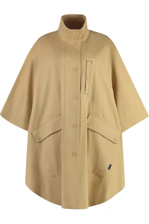See by Chloé Single-Breasted Coats, female, , M, Gabardine Cotton Hood with Front Pockets