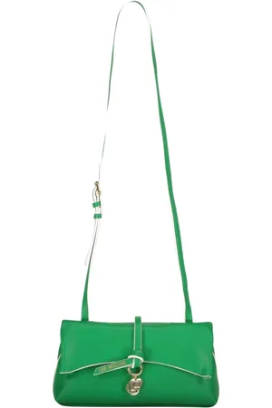 Moschino Flap Crossbody Bag with Applique