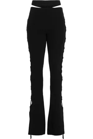 ANDREA ADAMO Wide Trousers, female, , M, Fashion-forward Women