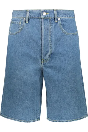 Kenzo Denim Shorts, male, , W30, Denim Bermuda Shorts with Metal Details