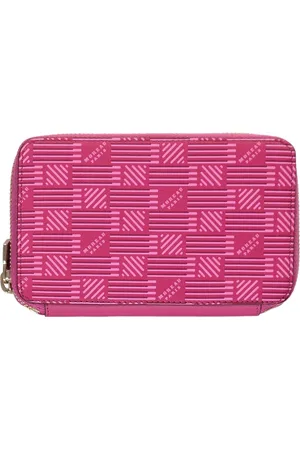 MOREAU Grainy Leather Zip Around Wallet