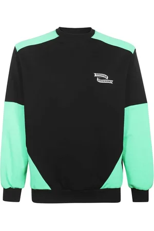 Opening Ceremony Sweatshirts, male, , XS, Logo Patch Cotton Sweatshirt