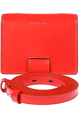 Salvatore Ferragamo Wallets & Cardholders, male, , ONE SIZE, Mini Leather Bag with Interlocking Closure