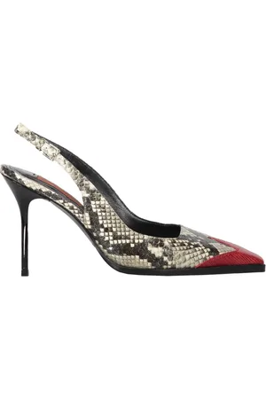 Missoni Python Print Slingback Stiletto Heels