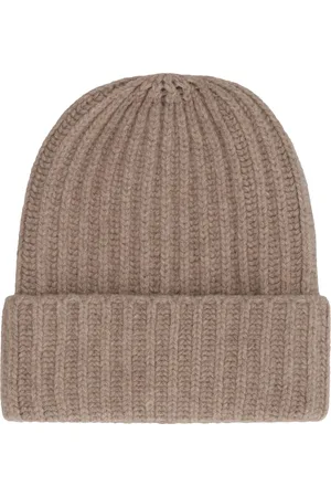 Malo Ribbed Knit Cashmere Hat