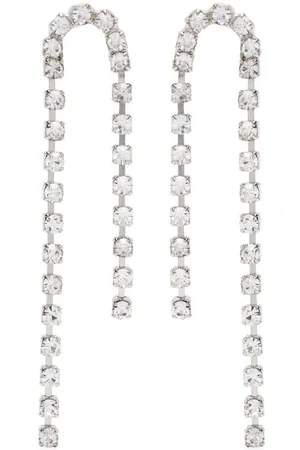 FORTE FORTE Drop Earrings Silver-tone Post-back Design