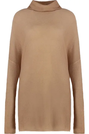 Malo Cashmere Knitwear, female, , XS, Cashmere Oversize Turtleneck Jumper