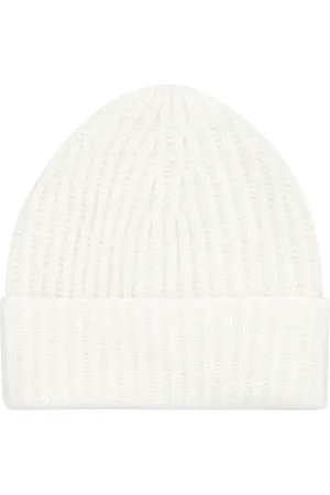 Malo Beanies, male, , ONE SIZE, Cashmere Ribbed Knit Beanie Hat