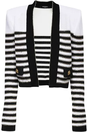 Balmain Cardigans, female, , S, Stylish Jacket for Trendy Outfits