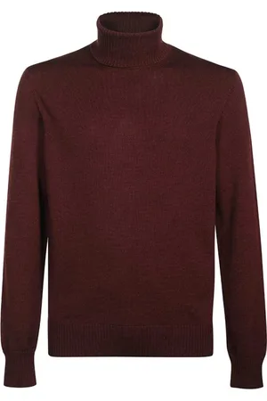 Emporio Armani Turtlenecks, male, , L, Ribbed Virgin Wool Turtleneck Jumper