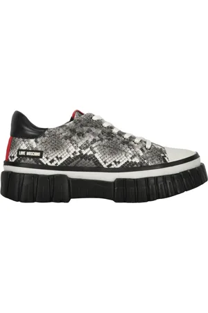 Moschino Python Print Low-Top Trainers