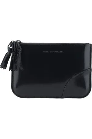 Comme des Garçons Stylish Leather Coin Purse with Zipper