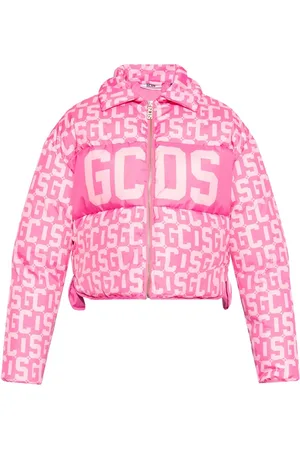 GCDS Down jacket with logo