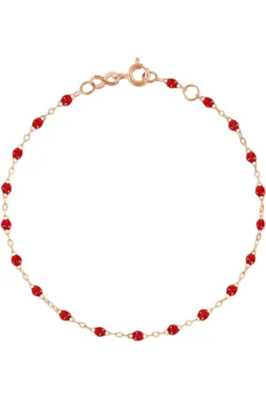 GIGI CLOZEAU Bracelets, female, , ONE SIZE, Classic Resin Beaded Bracelet - Ruby