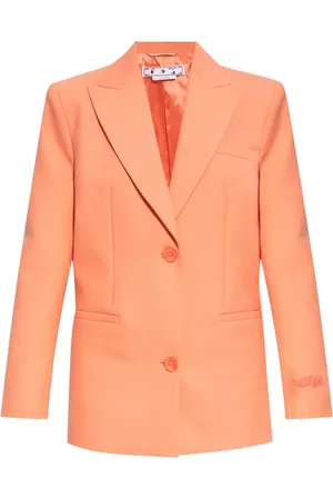 OFF-WHITE Blazers, female, , 2XS, Single-breasted blazer