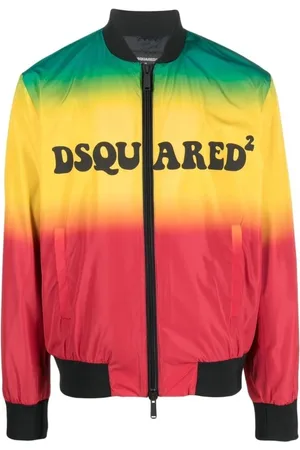 Dsquared2 Reflective Rainbow Bomber Jacket
