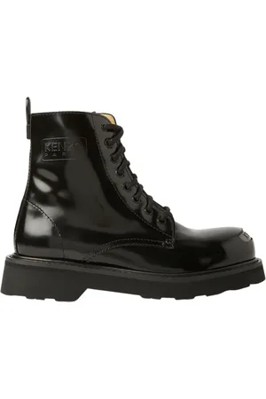 Kenzo Lace-up Boots, female, , 6 UK, Lace Up Boots with Iconic Prints