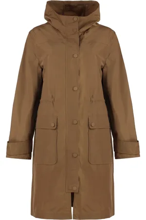 YVES SALOMON Parkas, female, , 2XS, Hooded Technical Fabric Parka