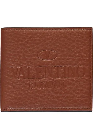 VALENTINO GARAVANI Classic Leather Wallet with Multiple Compartments