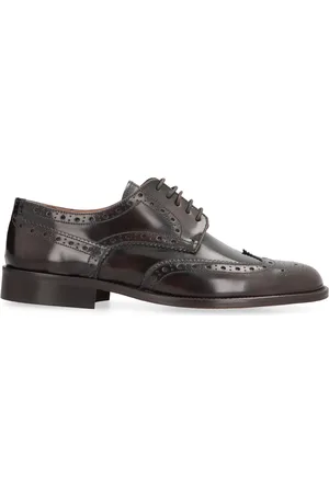 Bruno Magli Classic Leather Brogue Lace-up Shoes