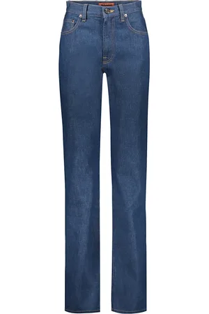 Missoni Straight Jeans, female, , XS, Knit Insert 5-Pocket Jeans